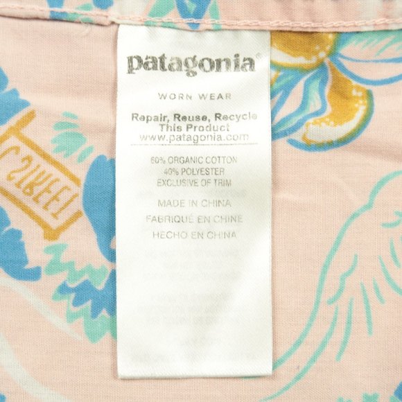Patagonia Mens Shirt in Pink Size Small - Picture 5 of 6